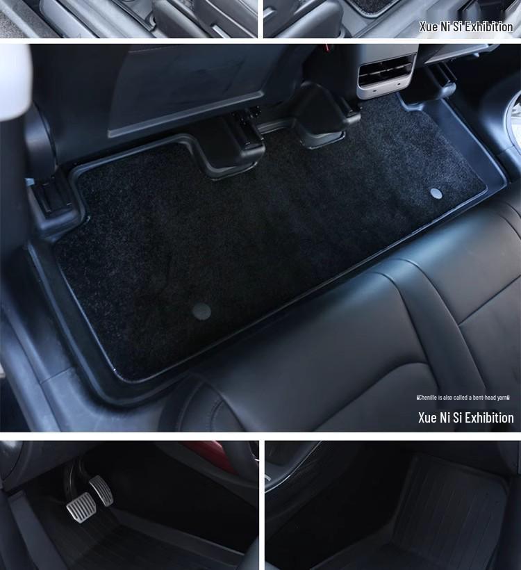 Custom TPE Floor and Trunk Mats for Tesla Model 3 & Y
