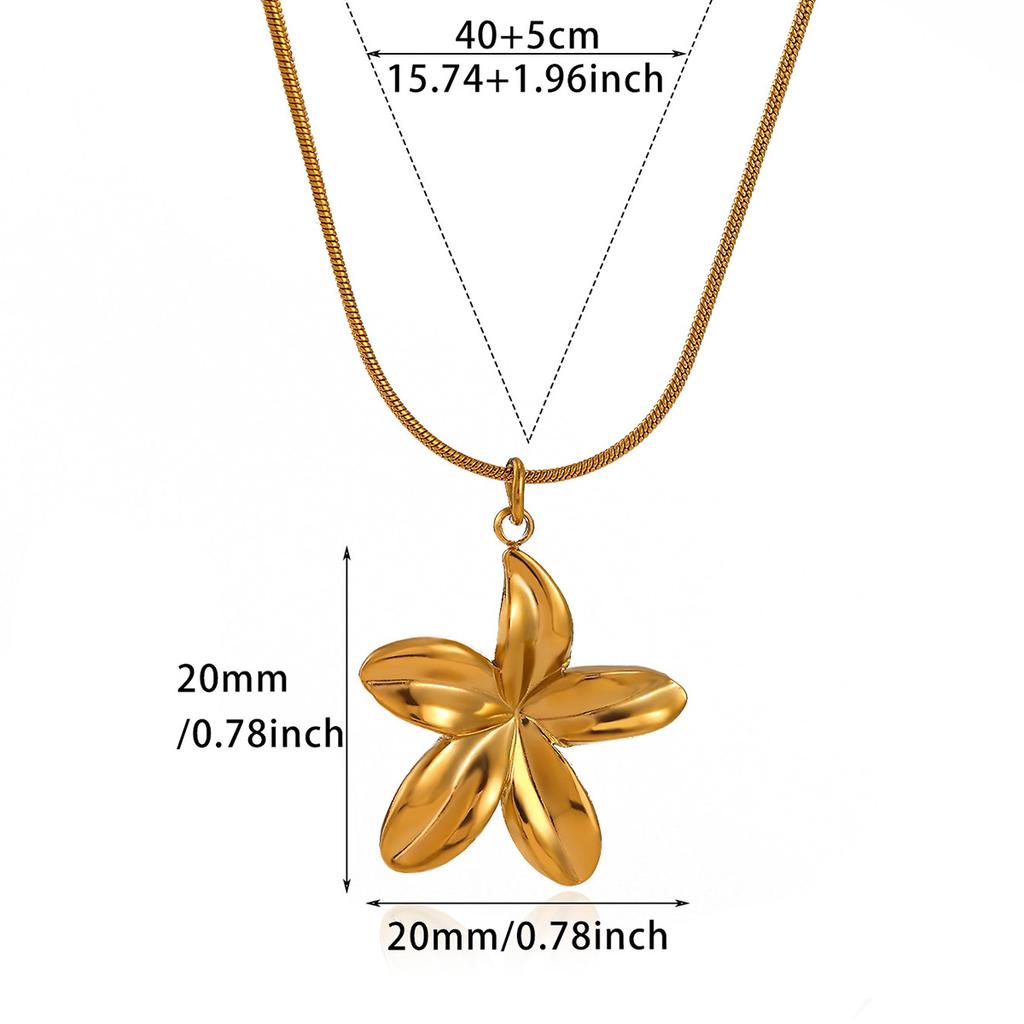 Luxury Micro Pave CZ Gold Color Necklace For Women Star Compass Butterfly Pendant Choker Waterproof Vintage Jewelry Daily Gift