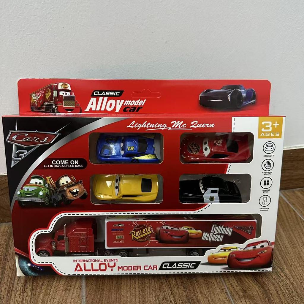Lightning McQueen Pull-Back Alloy Racing Car Toy for Kids