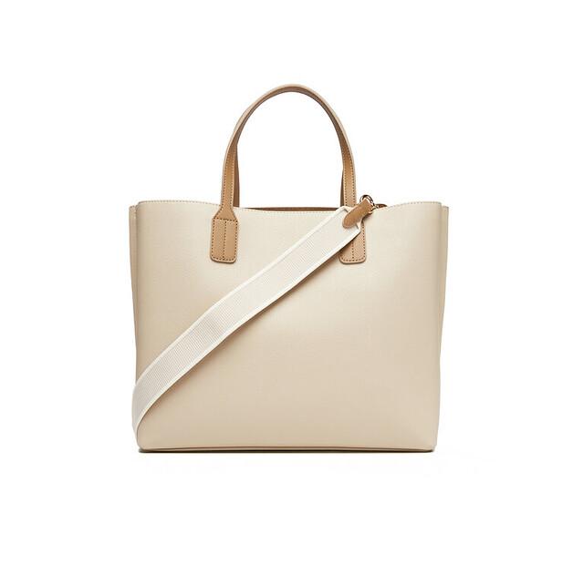 Bag Tommy Hilfiger Tommy Hilfiger Th Distinct Satchel AW0AW17463 Beige