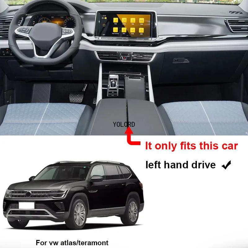 15W Fast Mobile Phone Charging Plate Auto Parts Car Wireless Charger For Volkswagen VW Atlas/Teramont 2021-2024