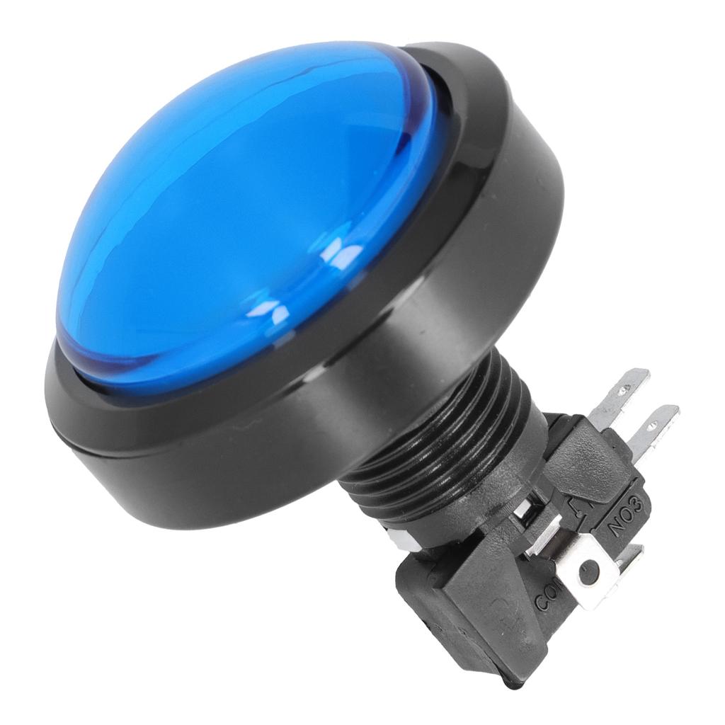 60mm Big Convex Button 2‑Foot Button with LED Light for Crane Machine Game Console