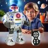 Zdalnie Sterowany Robot Rc Strzelający Krążkami Zabawka Interaktywna Dźwięk