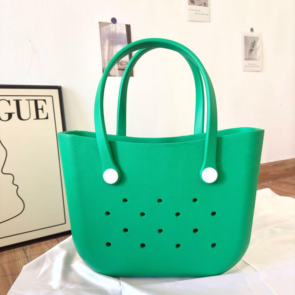 EVA Beach Handbag: Large Capacity DIY Travel Tote