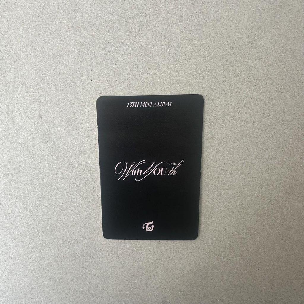[USED] TWICE With YOU-th Sanok Pre-recorded Momo Trading Card
