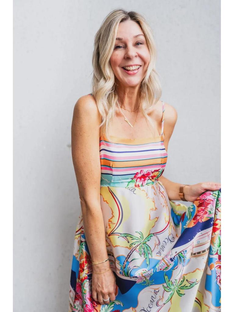 Europäischer & Amerikanischer 25er-Jahre Stil Damen Swing Kleid mit hohem Bund und Feiertagsdruck