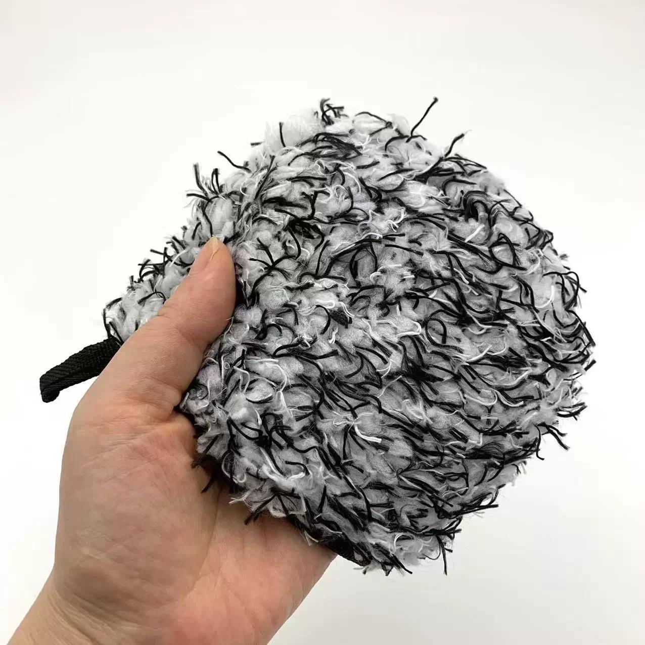 Автомобильная максимальная рукавица высокой плотности, автомобильная моющая салфетка, сверхвпитывающая губка для автомобиля, плюшевая перчатка, чистящее полотенце из микрофибры