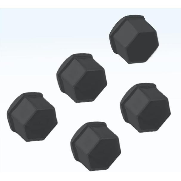 ASUBHA 20PCS Lug Nut Covers, Wheel Nut Caps, 21mm Wheel Hub Screw Covers with Removal Tool, Automotive Exterior Accessories Hexagonal Plastic Tire