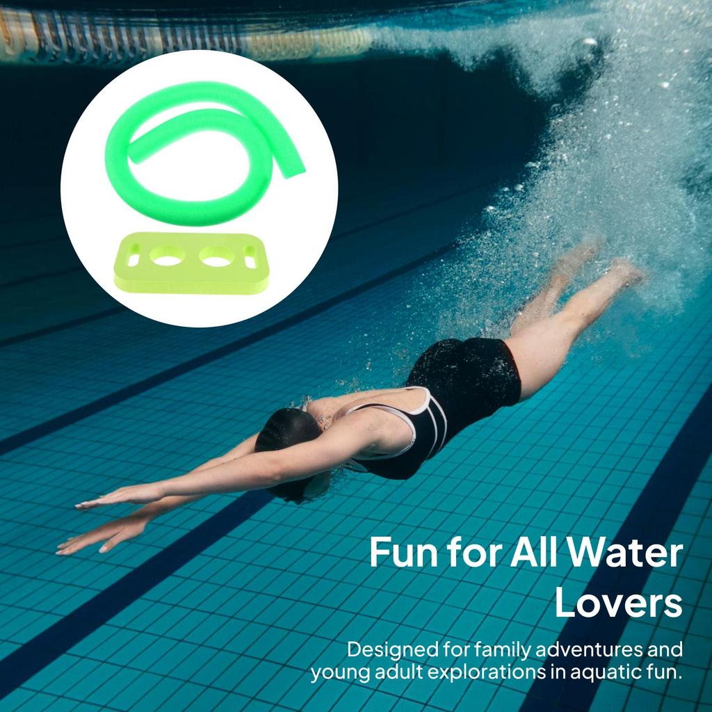 , 150 Cm Flexible Swimming Buoy with Connector, Ideal for Outdoor Water Sports.