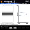 KANI 100mm Wide Square Half ND Premium LR MC Center GND Light Reduction Up to 3 Color Fog Low Nano 802439 Filter, 0.9mm, 100x150mm, Effect Stops,