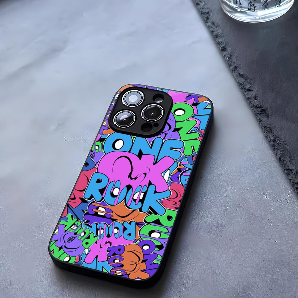 

Чехол для телефона ONE OK ROCK Закаленное стекло Для IPhone 17 13 14 16 12 15 11 Pro Max Plus Mini X XR SE2020 Coque iPhone 14 Pro