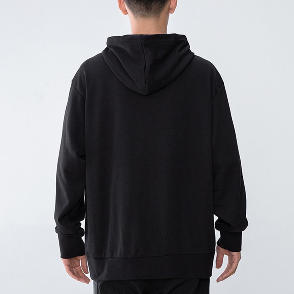 Adidas Sport-Hoodie mit großem Logo für Herren, Oberteile, Schwarz GS8747
