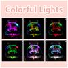 Snow Globe Music Box Color LED Light Crystal Ball Automatic Snowfall Popular Birthday Christmas Gift for Girls Women Girlfriends Merry-Go-Round