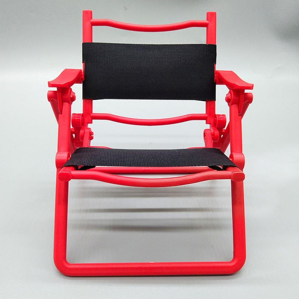 5 Colors Outdoor Camping Leisure Chair 10.3*11*13cm Furniture Model For 1/6 Dolls