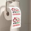Santa Printed Christmas Toilet Roll Paper Christmas Tree Printed Kitchen Tool Christmas Pattern Tissue Color Pattern