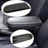 1 DB Bőr Autó Könyöklő Kapocs Fedél Középkonzol Fedél Védő Sapka VW Jetta Golf 4 MK4 BORA Passat B5 Bogár Polo 6R 9N-hez