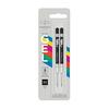 PARKER parker jotter original Gelstiftmine sanftes Schwarz schwarze Gelmine Gelmine Mine mittlere Spitze 0,7 mm 2 Stück