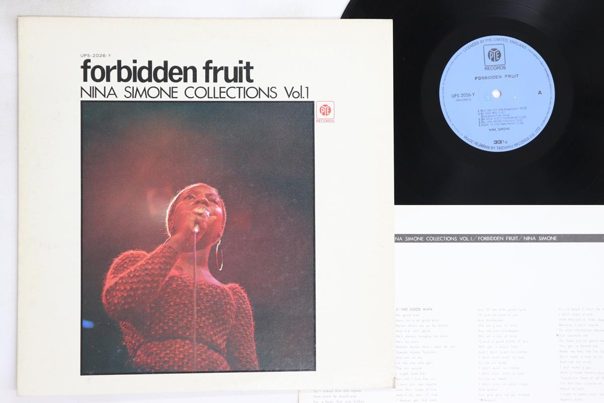 

LP Record NINA SIMONE - Forbidden Fruit UPS2026Y PYE Japan Jazz Used