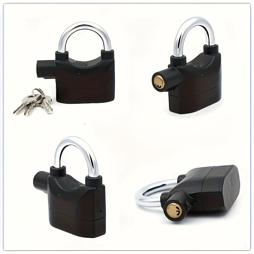 Waterproof Anti-Theft Alarm Padlock for Motorcycle and Main Door