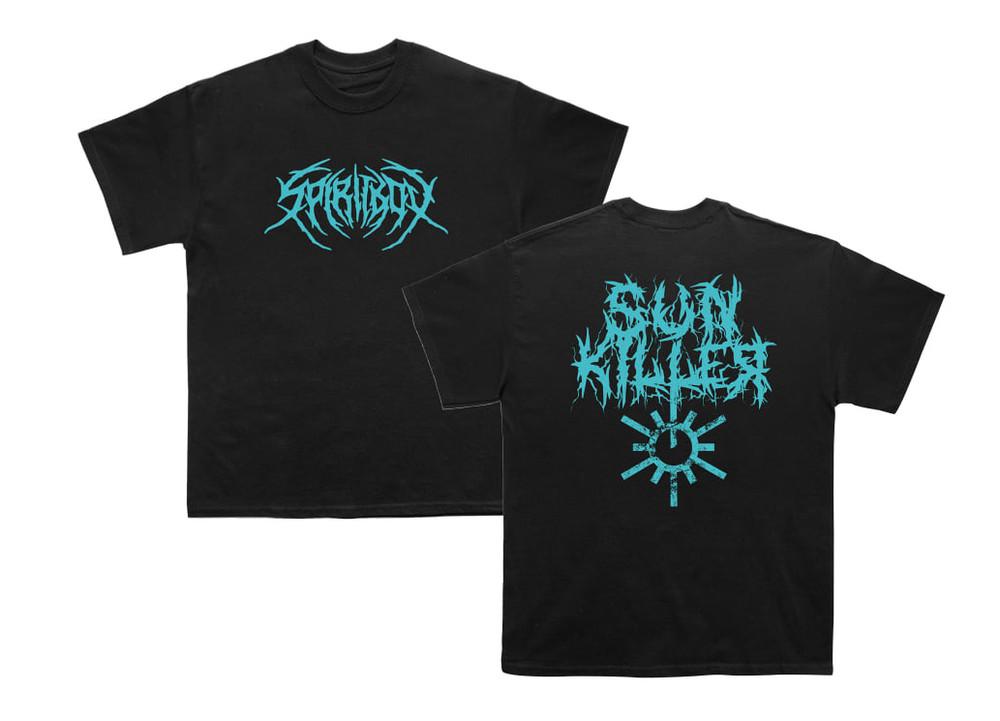 Black 2sided Spiritbox band Shirt Unisex S5XL R376 Unisex T-Shirt XL