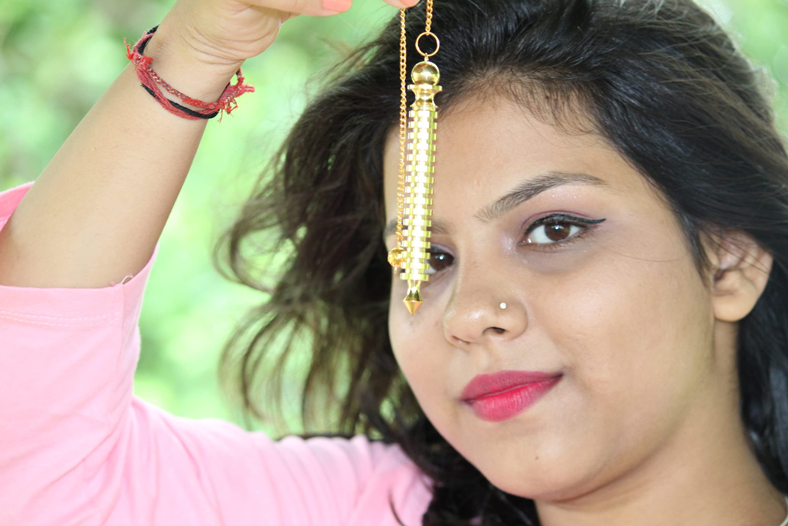 Jet16 Isis Brass Pendulum | Dowsing