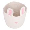 Storage Basket Rugged Lovely Small Bunny Attractive Decorative Home Furnishing Decoration