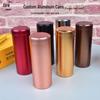 Mini Aluminum Alloy Sealed Tea Can - Compact Metal Storage for Loose Leaf Tea