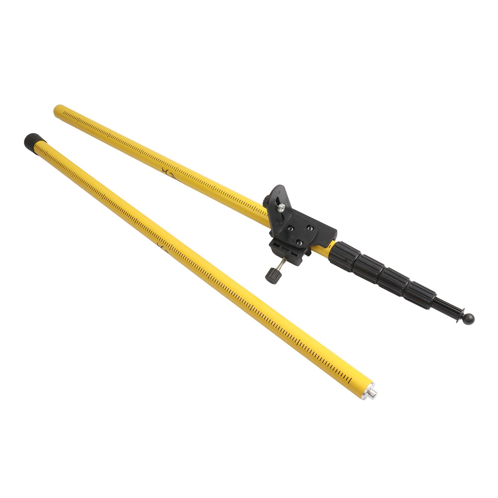 

Aluminum Alloy Adjustable Lift Telescopic Rod Extend Bracket Holder Stand Line Leveler Stand Bar Set Laser Level Accessories