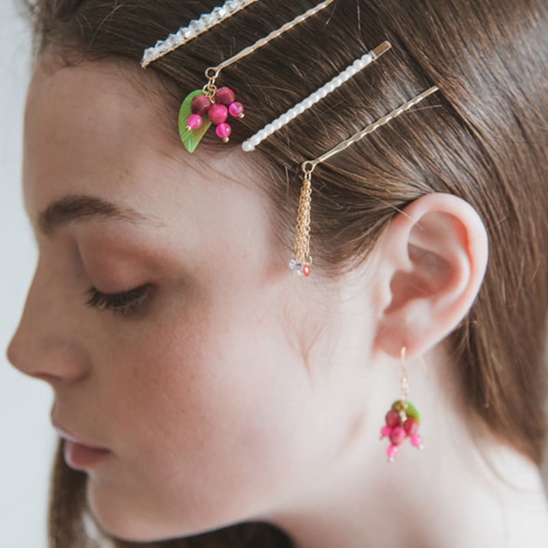L’OMBRILLANT Mont Cassis Hairpin Set (PINK)