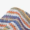 Soft Breathable Beanie Hats Striped Patterned Openwork Breathable Knit Hat for Outdoor Summer Vacations