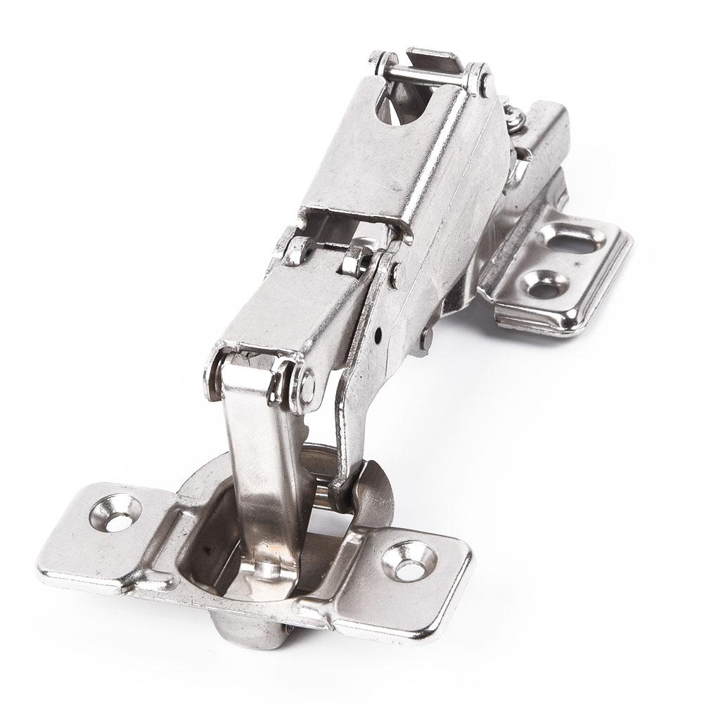 Bathroom Door Hinge Cupboard 165 Degree Corner Nickel Plating Replacement Stainless Iron Thick Tool With Screw