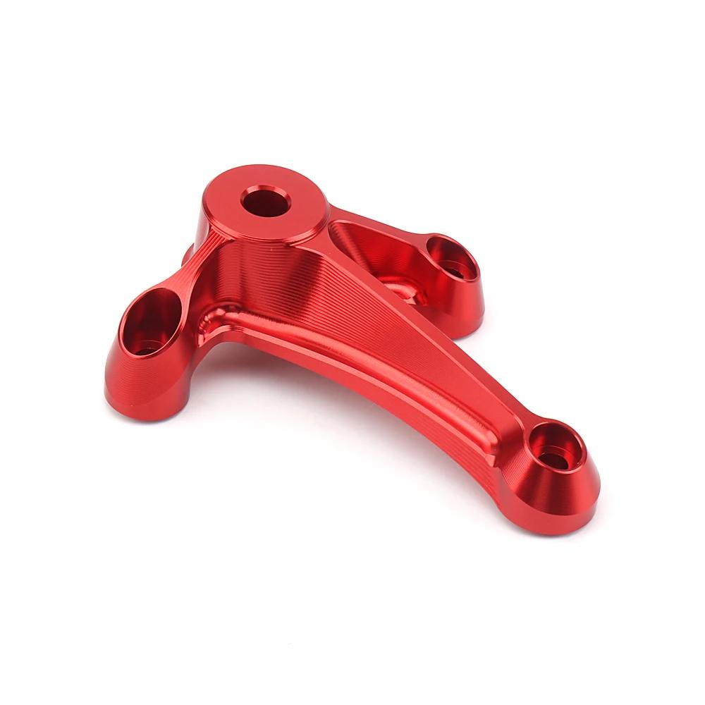 Motorcycle For DUCATI STREETFIGHTER Streetfighter V4 PANIGALE Panigale V4 New Engine Right Upper Aluminum Bracket Parts красный