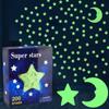Luminous Star Moon Stickers Glow In The Dark Wall Decal Stickers Kids Room