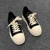 American thick-soled high-top big-headed board shoes Kid Wang Linkai couple shoes high-end Derby Martin boots