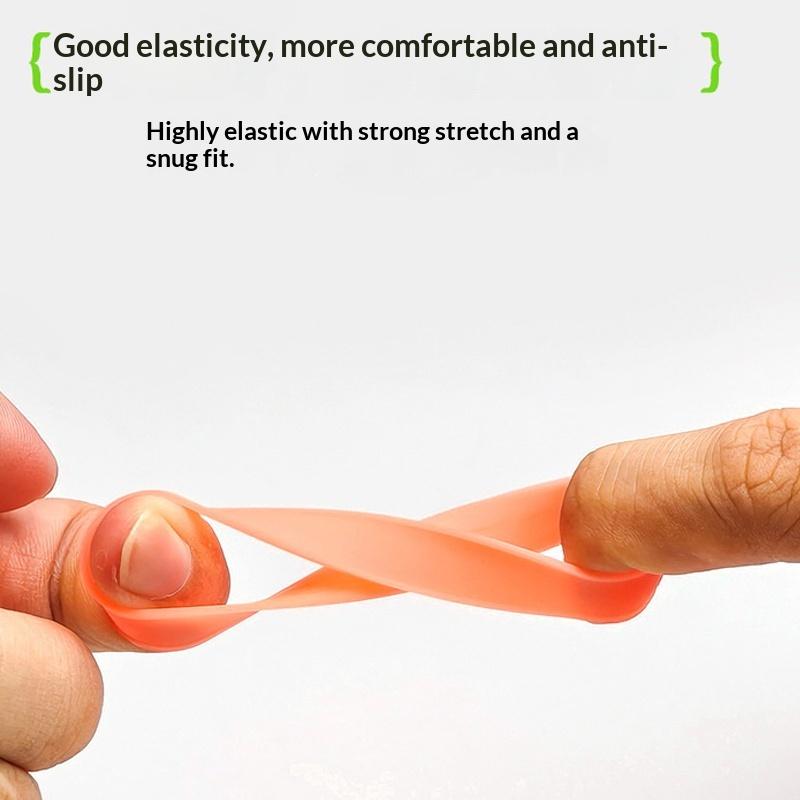 9Pcs/Set Pickleball Paddle Racket Grip Bands Tennis Racquet Secures Anti-Slip Silicone Overgrip Ring Handle Closure Grip Strap