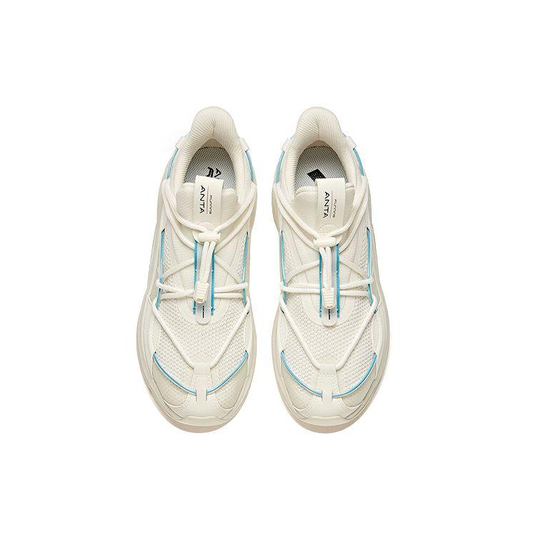 ANTA Running Shoes Off White Blue Men 912045513-1
