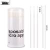 Bamboo Stick Cotton Swabs for Eyelash Extensions, Microblading, & Eyeshadow Application