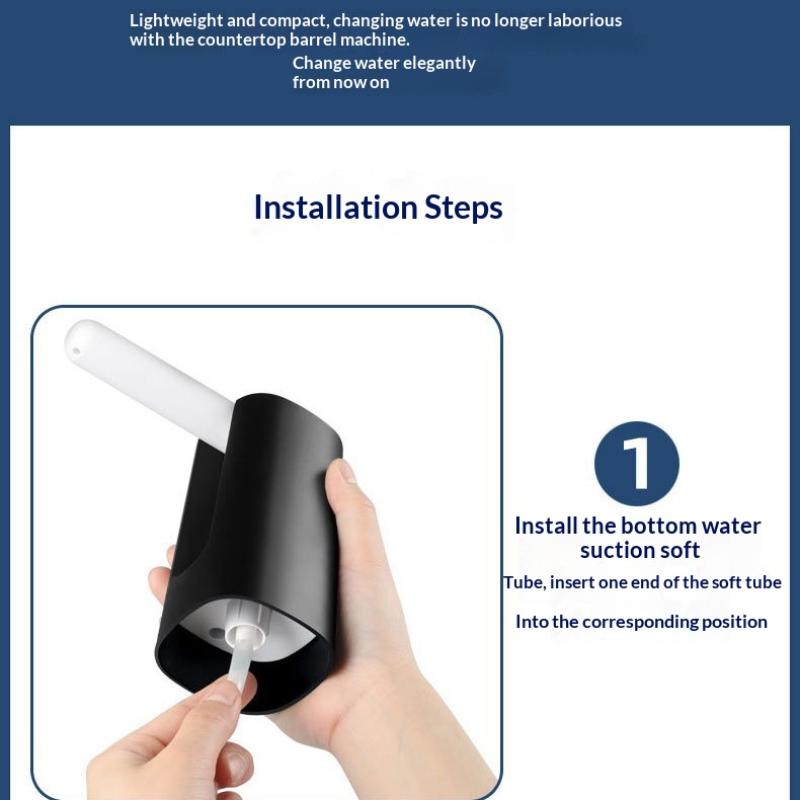 Faltbarer Wasserspender Pumpe Mini Kabellose Elektrische Pumpe Für Gesundheit Flaschenwasser Spender