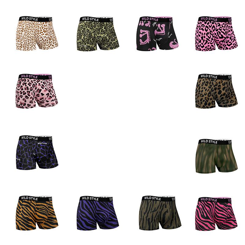 Hot Selling Short Styles: Men s European & American Size Boxer Briefs. M