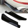 Glossy Black For Ford Accessories Car Rear Bumper Lip Diffuser Splitter Canard