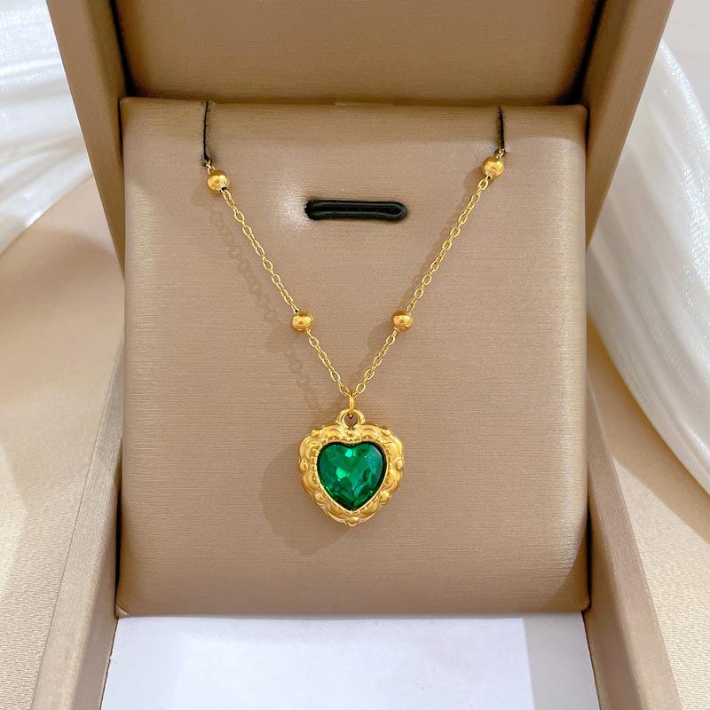 Geometric Animal Temperament Personality Minimalist Wind Furnace Real Gold Necklace Female Collarbone Chain