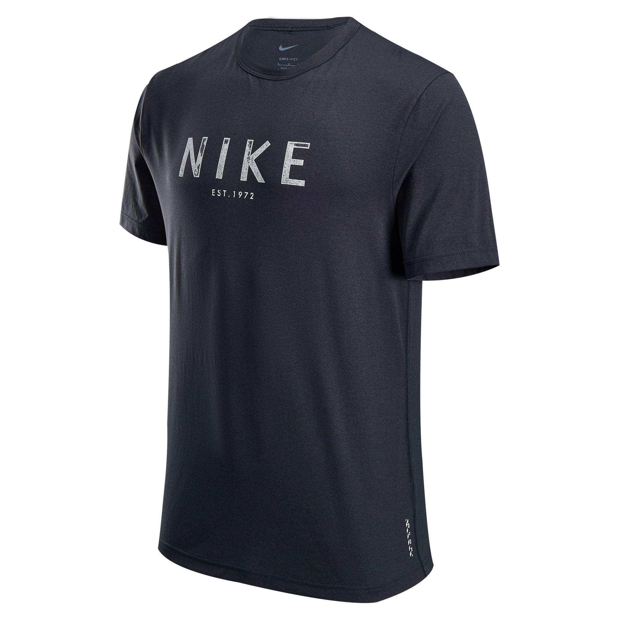 Nike Hyverse Dri-FIT UV T-Shirt Asia Sizing Black Men s HJ7008-045 S