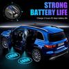 2PCS Car Door Light Projector Led Car Door Projector Rechargeable HD Car Welcome Courtesy Ghost Shadow Lamp Fit For All Cars (For Ch-Eee-Vv)