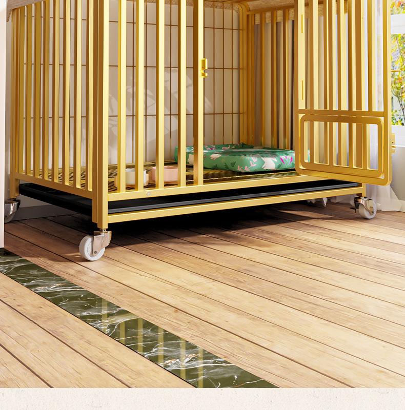 Extra Large Dog House with Toilet Separation for Golden Retrievers, Medium Dogs, Small Dogs, Teddy, and Bichon Breeds