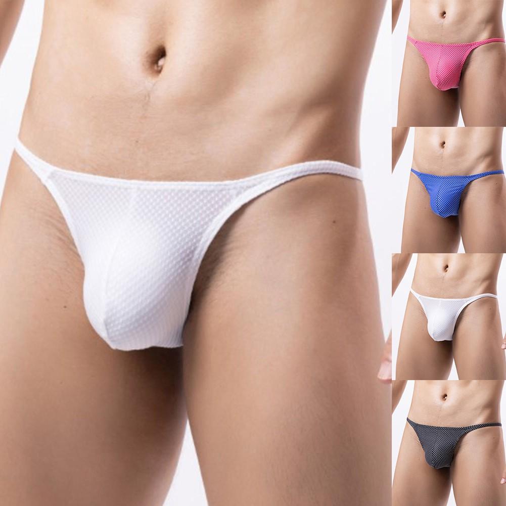 Brief Underwear Solid Comfortable T-Back Daily Thong