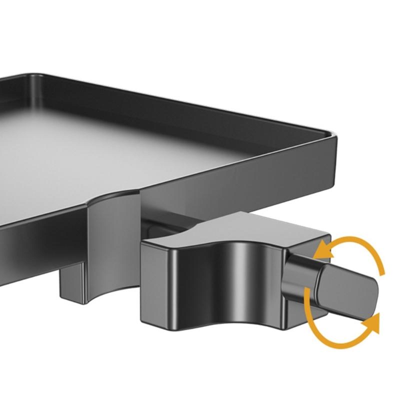 Adjustable Microphone Stand Shelf Clamp On Firm Rack Tray Universals Microphone Stand Tray Sound Card Tray Clip Holder