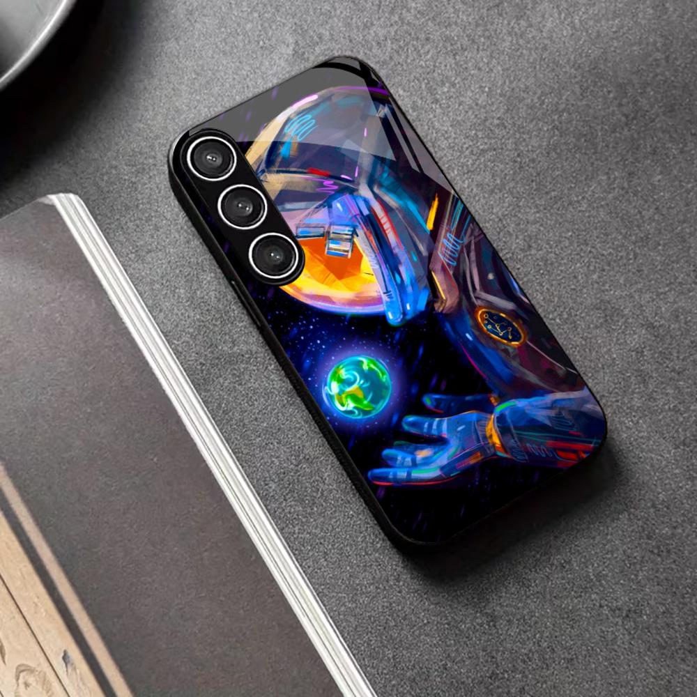 

Protective Exquisite luxury High-end PhoneCase Glass TPU PhoneCase for Samsung Galaxy S26 S25 S24 S23 S22 S21 FE,Ultra,Plus GalaxyS25
