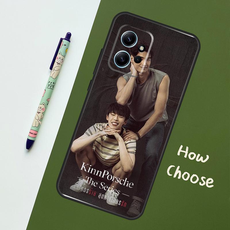 KinnPorsche The Series Case For Xiaomi Redmi Note 15 Pro Plus 14 13 10 11 12 Cover For Redmi 15C 15 13C 12C 14C 10C