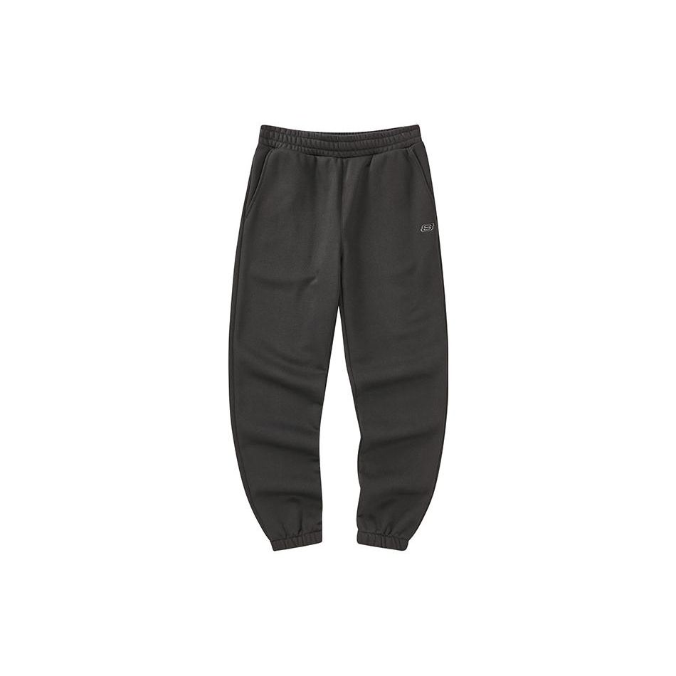 Skechers Lifestyle Sports Solid Color Casual Pants Men Bottoms Black L423M022-0018