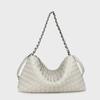 2024 Autumn/Winter Diamond-Patterned Leather Handbag - Trendy Cowhide Shoulder & Messenger Bag for Women